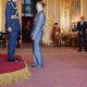 Georgia Stanway receives MBE from King Charles III at Windsor Castle