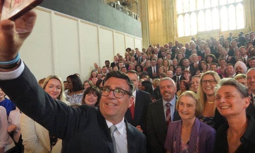 Starmer and Burnham meet for face-to-face talks as PM bows out
