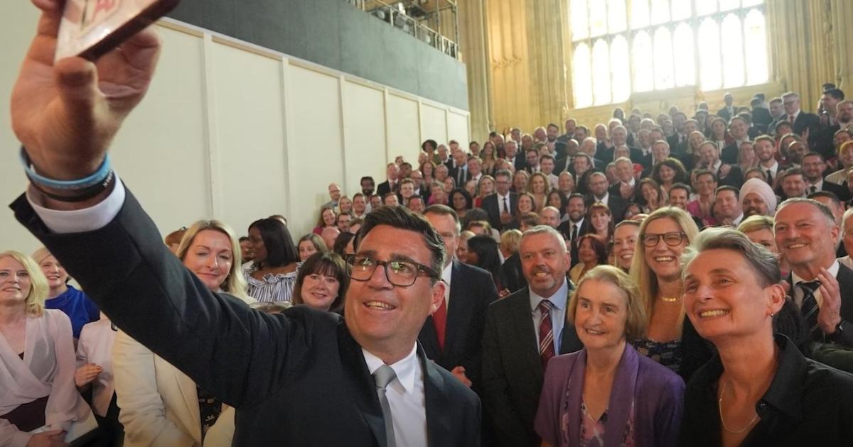 Starmer and Burnham meet for face-to-face talks as PM bows out