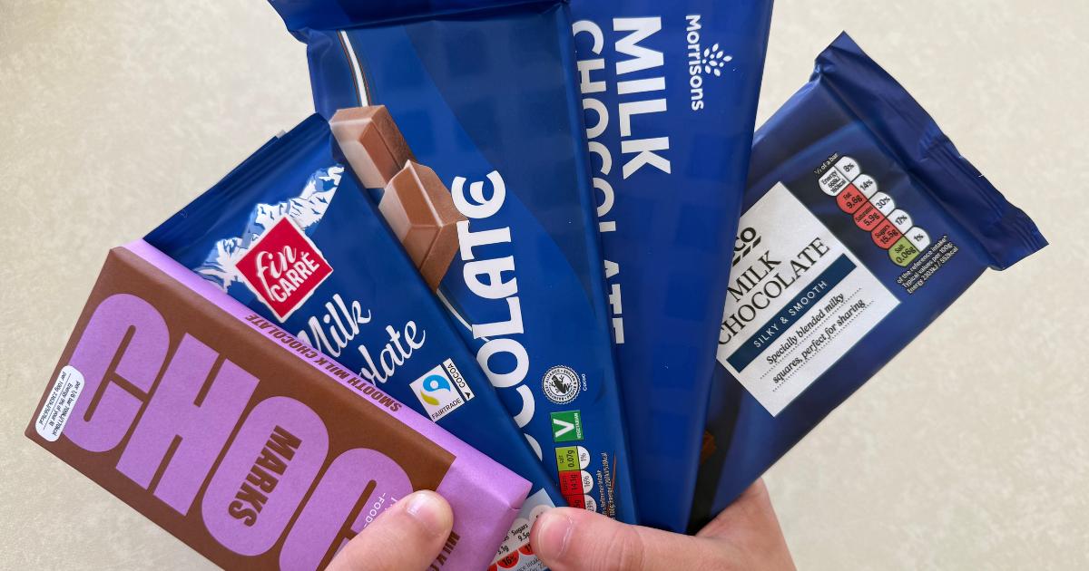 I compared Tesco, Aldi, Lidl, Morrisons and M&S chocolate
