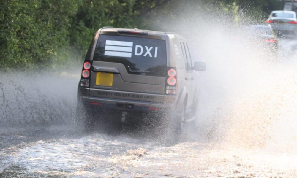 Abbey village hit by freak flash flood after heatwave