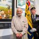Lucy Pittaway and oldest RBL member honour UK Armed Forces