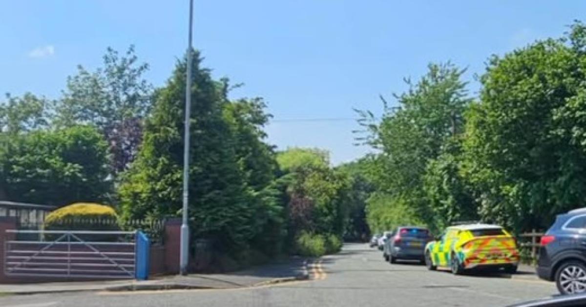 Emergency services rush to commercial building fire in Bradley Fold