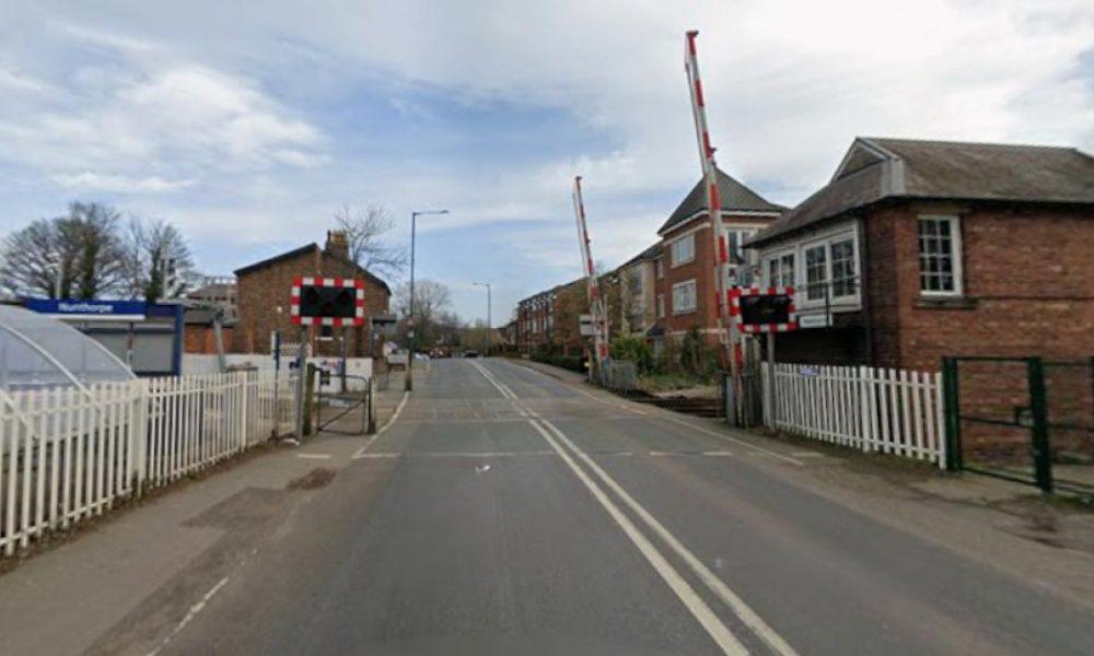 Nunthorpe road blocked after rail crossing failure