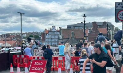 Police warn pedestrians not to use Whitby Swing Bridge