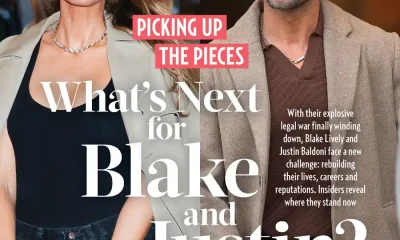 2627 Us Weekly Cover Blake Lively and Justin Baldoni No Chip