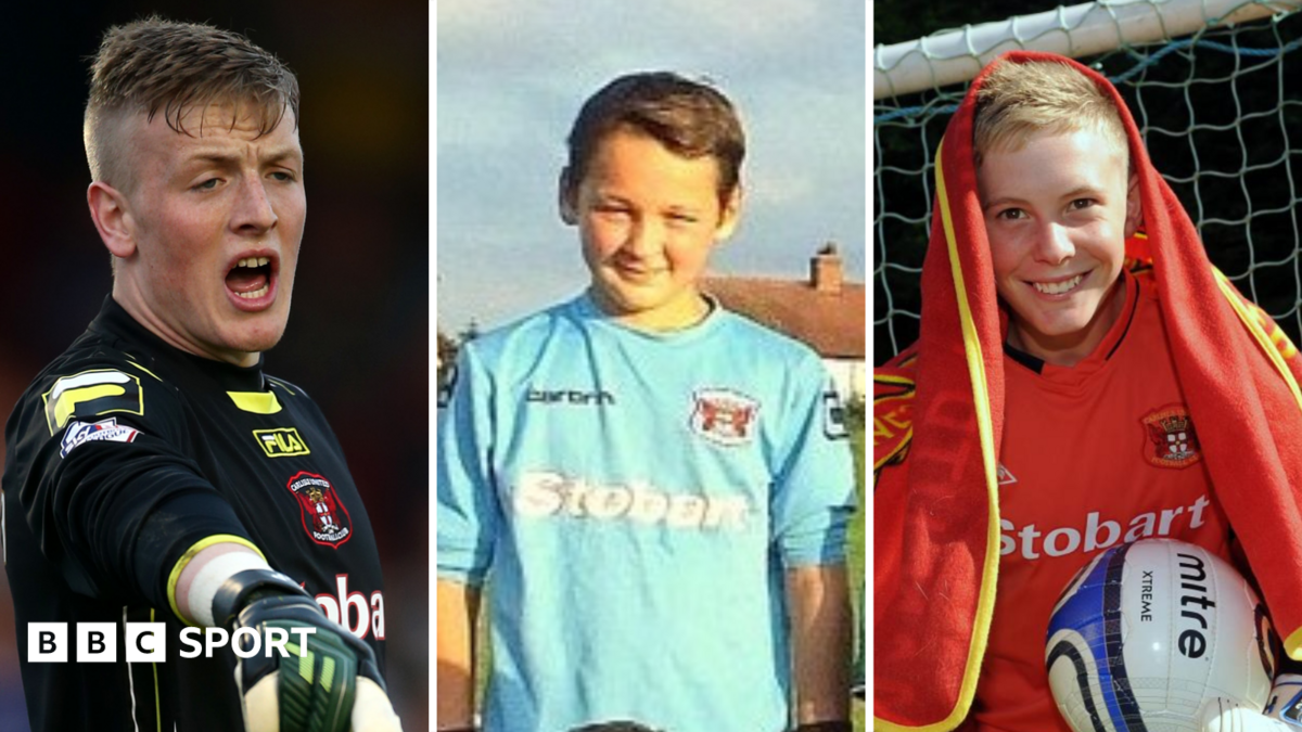 Jordan Pickford, James Trafford and Dean Henderson