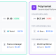 Kalshi vs Polymarket Volume Rolling
