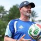 Andy Robertson and Steve Clarke celebrate Scotland's win over Haiti at the World Cup