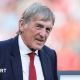 Sir Kenny Dalglish attending a Liverpool game in the Premier League