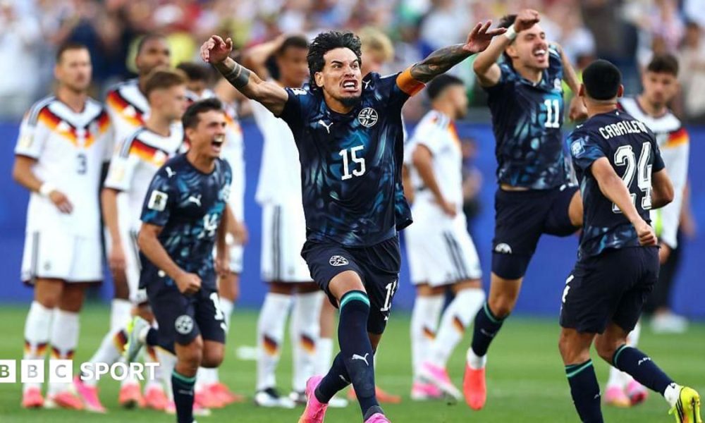 A picture of the World Cup predictor, with text alongside reading "Predict the World Cup"