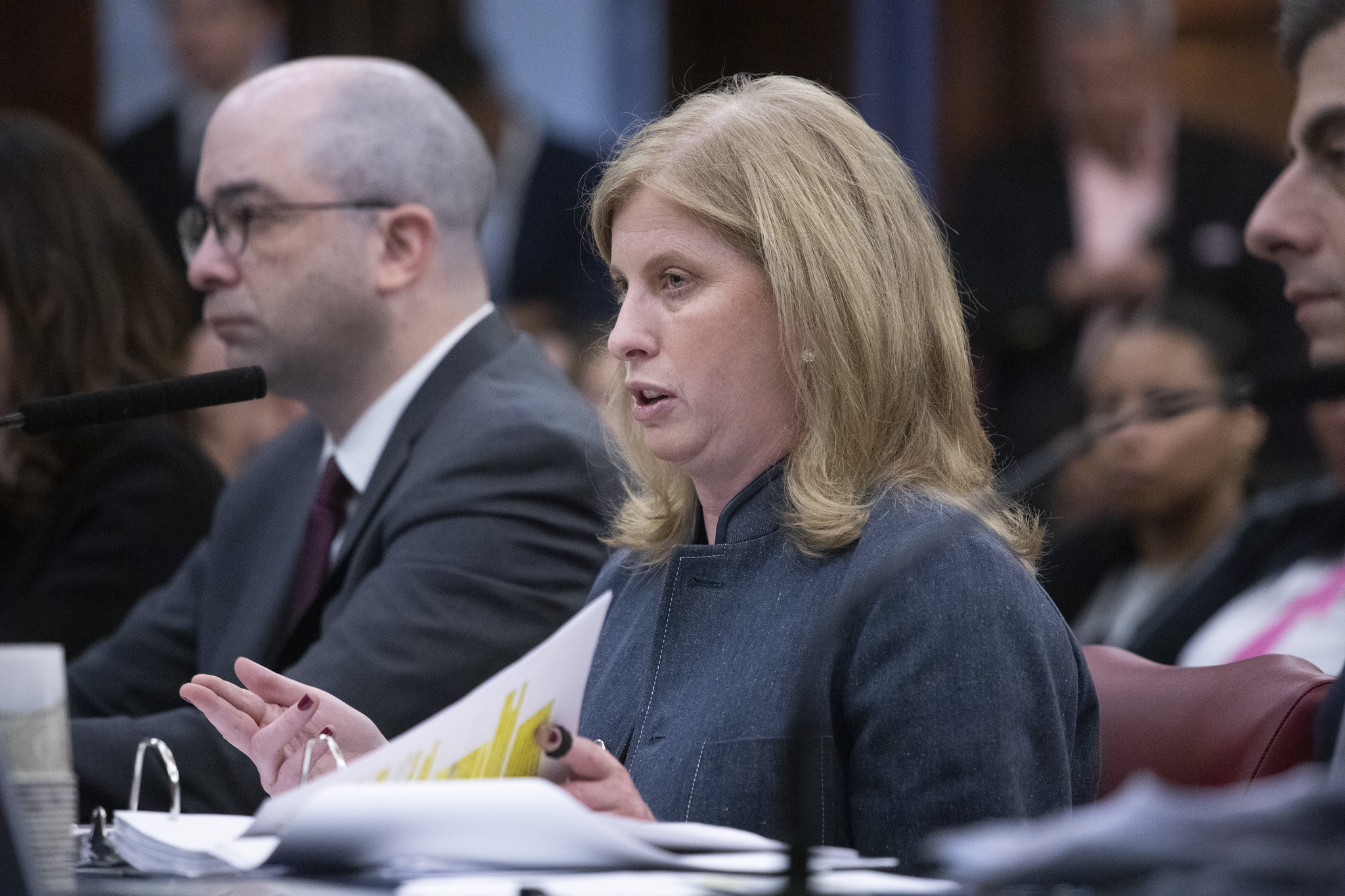 As New York City gears up for summer events, Police Commissioner Jessica Tisch outlined safety and security concerns during the City Council Committee on Public Safety’s executive budget hearing on Monday.
