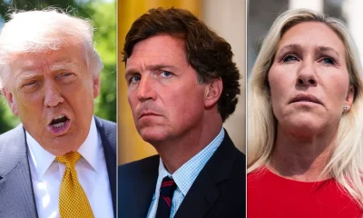 Trump Turns On Tucker Carlson And Other MAGA Critics With Spiteful AI Truth Social Post