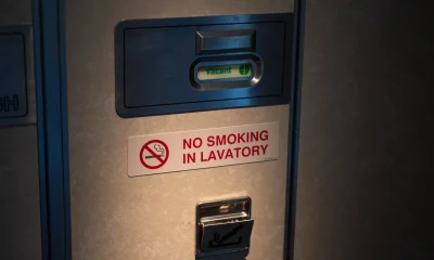 Why Planes Have Ashtrays Even Though Smoking's Banned
