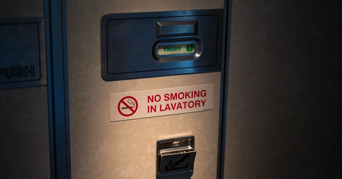 Why Planes Have Ashtrays Even Though Smoking's Banned
