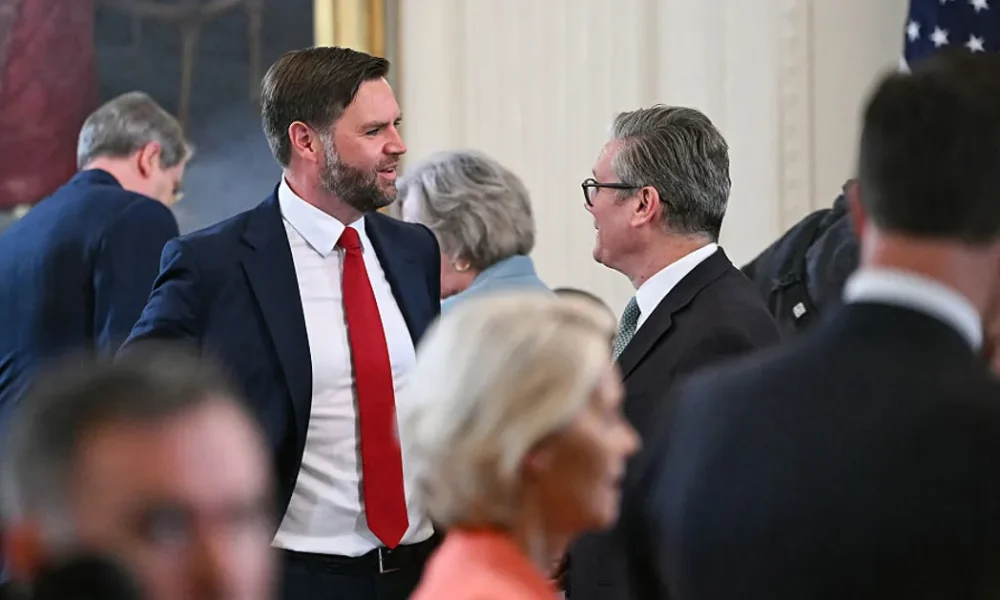 No 10 Accuses JD Vance Of Interfering In UK Democracy