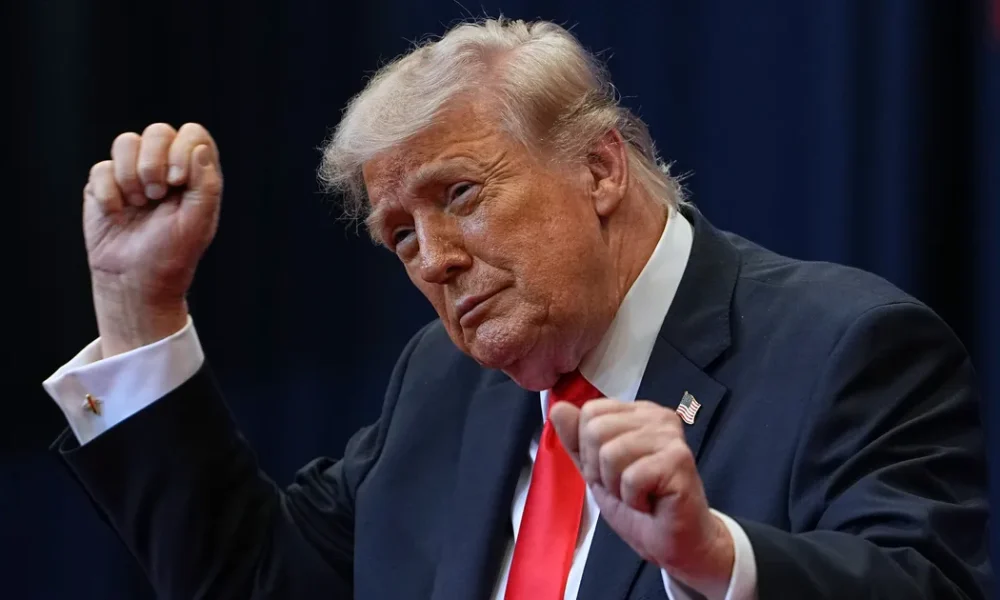 Trump Posts Song About Himself, AI Music Video