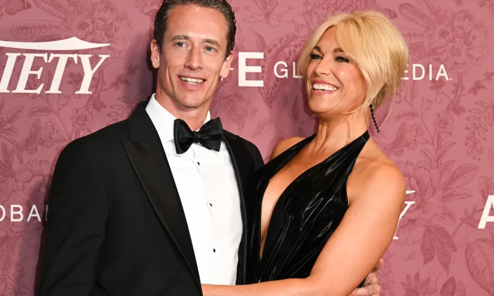 Hannah Waddingham And Boyfriend Nick Beresford-Cleary Make Red Carpet Debut