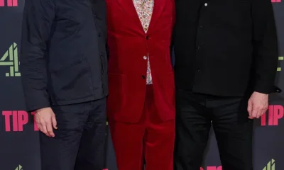 David Morrissey, Alan Cumming and Russell T Davies at the launch of Tip Toe last month