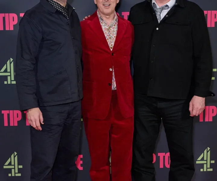 David Morrissey, Alan Cumming and Russell T Davies at the launch of Tip Toe last month