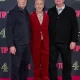 David Morrissey, Alan Cumming and Russell T Davies at the launch of Tip Toe last month