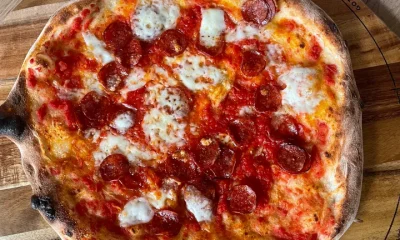 Pepperoni pizza, straight out of the Dome XL