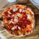 Pepperoni pizza, straight out of the Dome XL