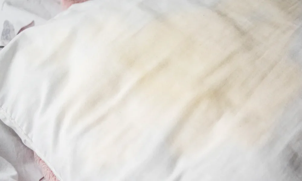 How Can I Make Yellow Pillowcases White Again?