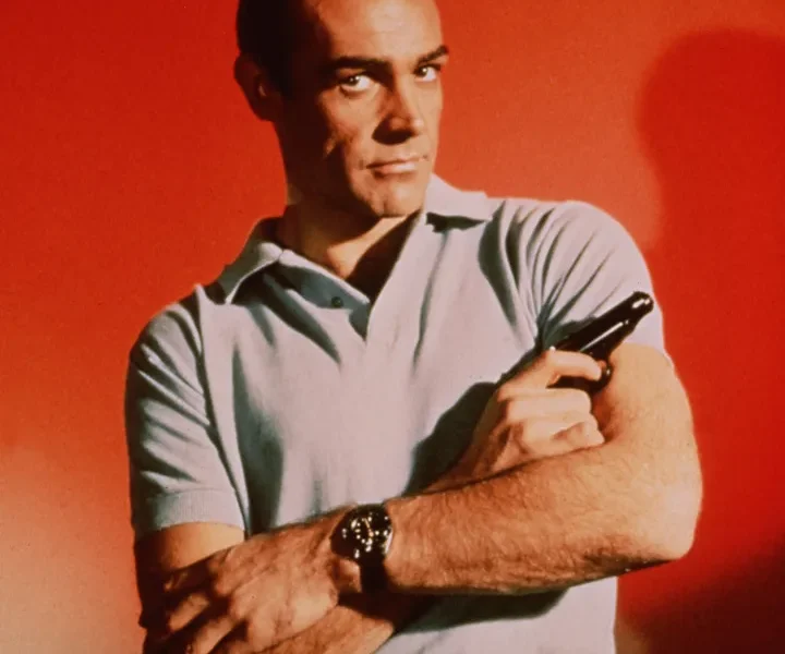 Sean Connery in the very first James Bond film, Dr No