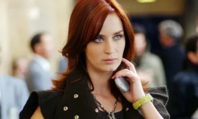 Emily Blunt as Emily in the first Devil Wears Prada movie