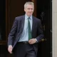 New defence secretary Dan Jarvis leaves 10 Downing Street.