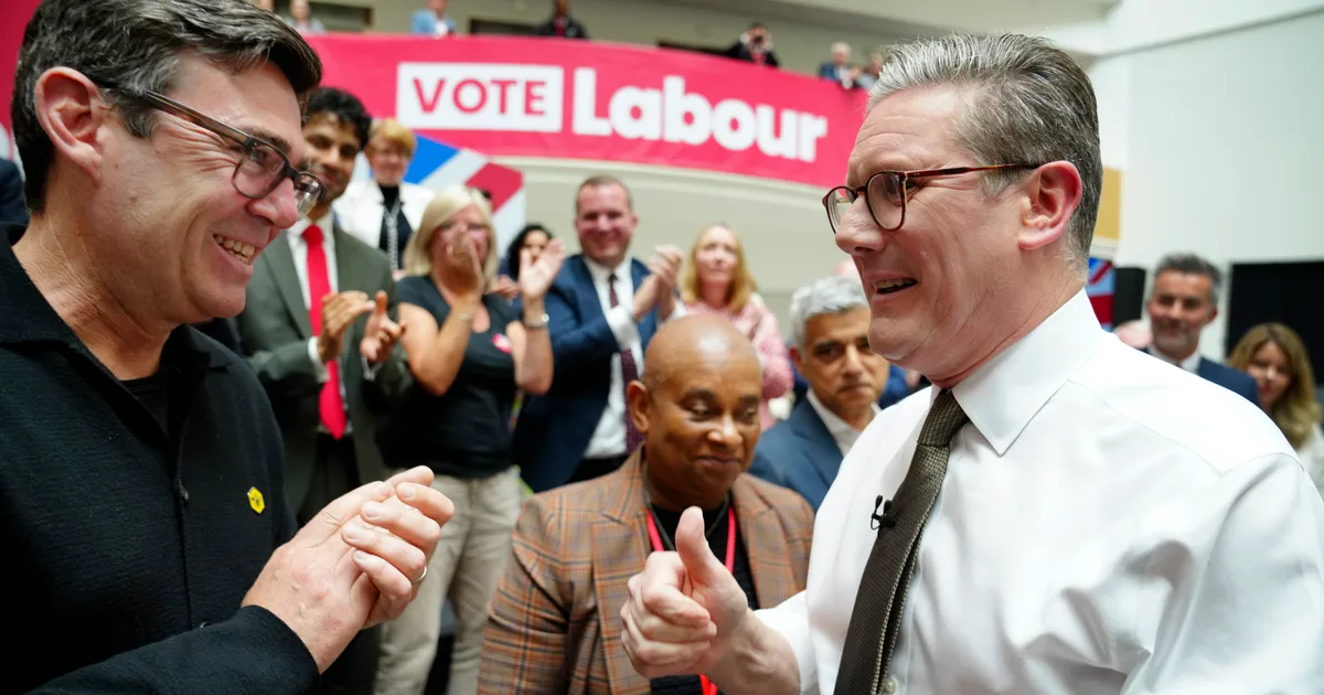 Starmer Promises Cabinet Role For Rival Burnham If He Wins Makerfield