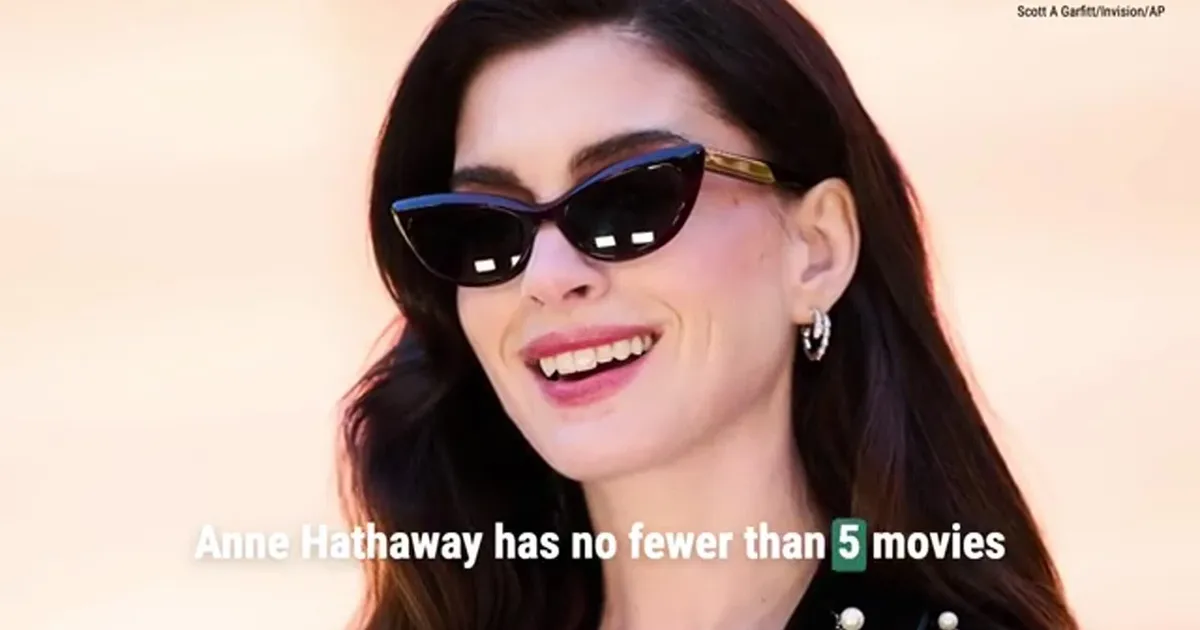 Here is every movie Anne Hathaway has coming out in 2026