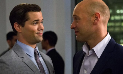 Andrew Rannells and Corey Stoll in the fifth season of Girls