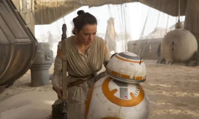 Daisy Ridley in the 2015 film Star Wars: The Force Awakens