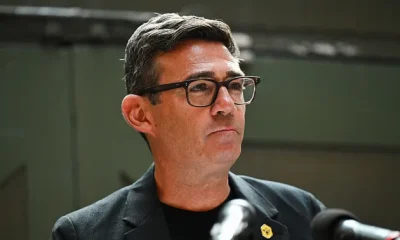 Andy Burnham, UK lawmaker, delivers a speech at the People's History Museum in Manchester, UK, on Monday, June 29, 2026.