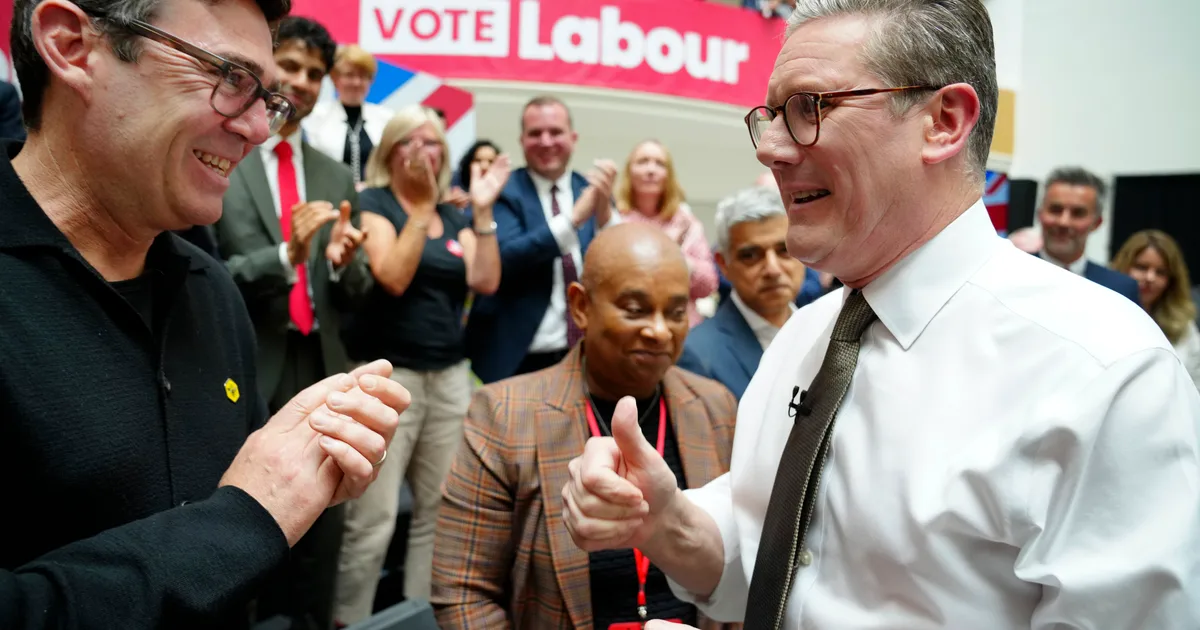 Starmer Warns Andy Burnham On Defence Spending Plans