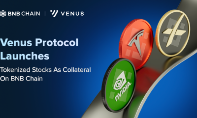 Venus Protocol Launches Tokenized Stocks as Collateral on BNB Chain