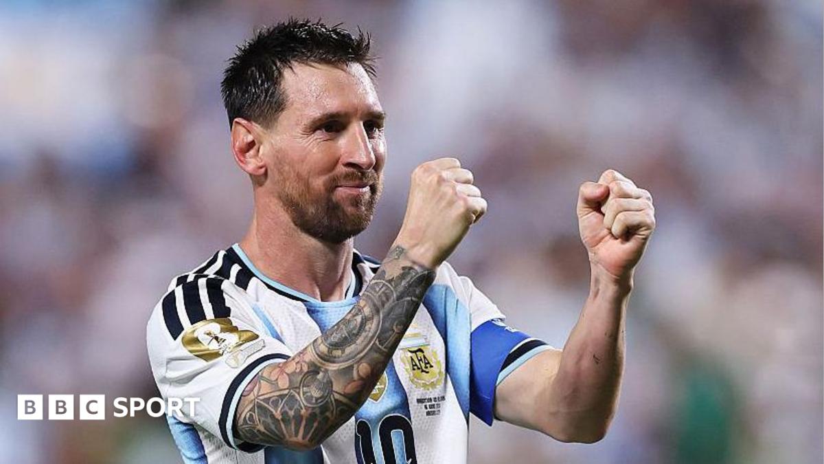 Argentina's Lionel Messi