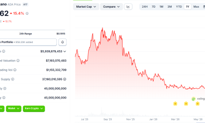 Cardano Price Performance