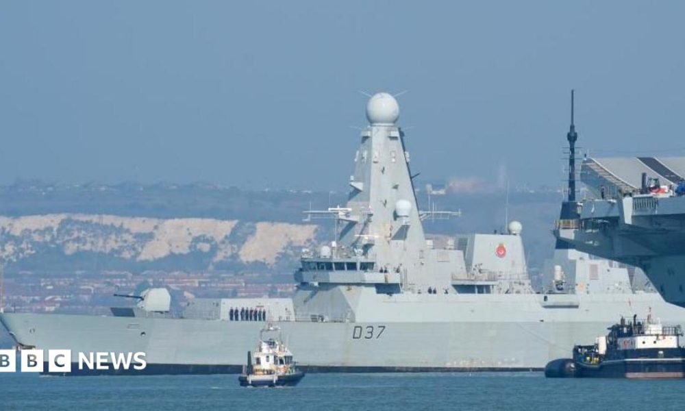 A type 45 destroyer