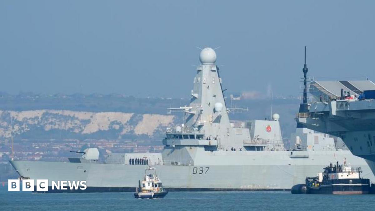 A type 45 destroyer