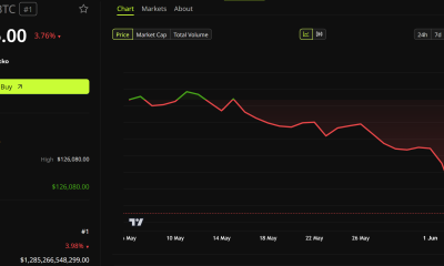 Bitcoin (BTC) Price Performance.