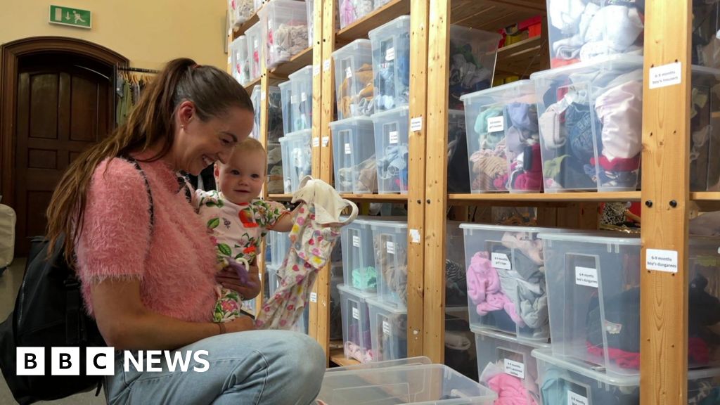 Parents find lifeline in 50p kids' clothes shop