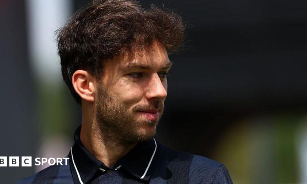 Alpine's Pierre Gasly pictured at the Barcelona-Catalunya Grand Prix