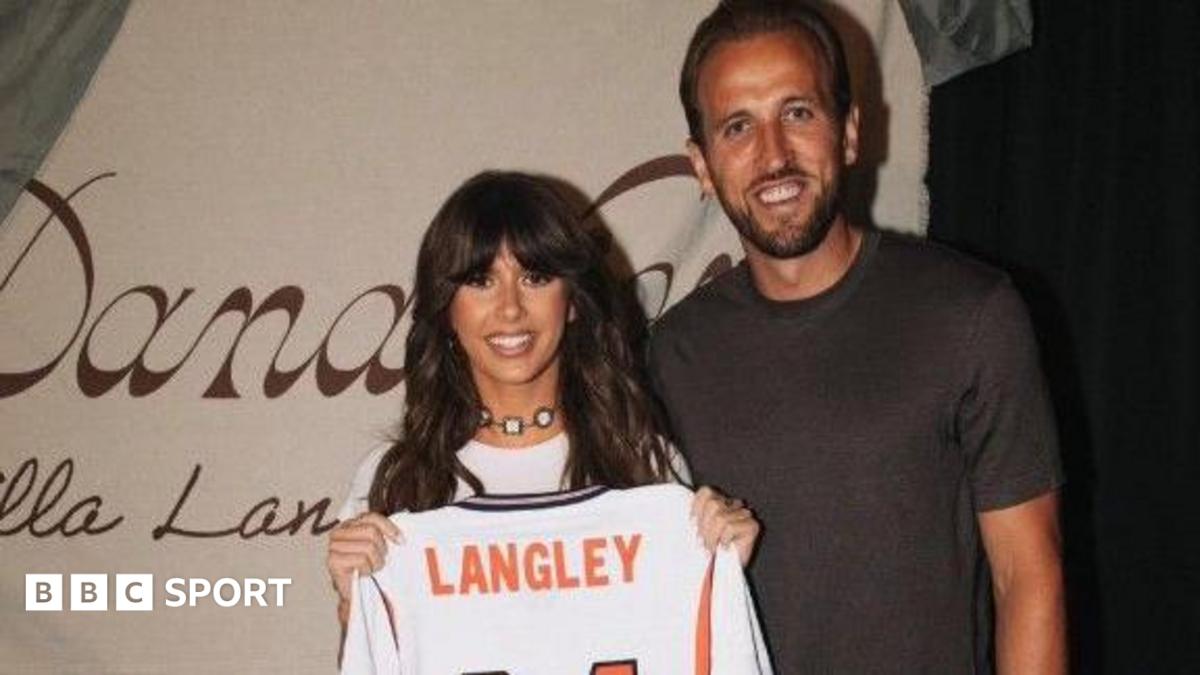 England captain Harry Kane and country music star Ella Langley