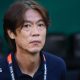 South Korea coach Hong Myung-bo before the match with South Africa