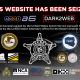 Law enforcement seizure banner on the AudiA6 crypto laundering service website