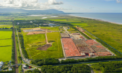 Aerial view of the low level waste repository