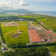 Aerial view of the low level waste repository